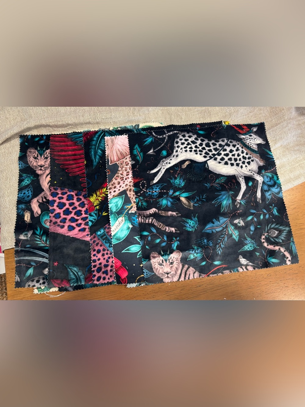 Emma J Shipley Fabric Samples Lot 28 - Picture 3 of 9